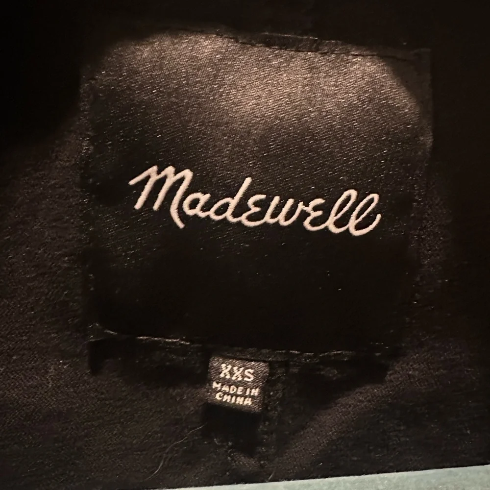 Madewell Women's Utility Jacket‎ in Black - Picture 2 of 5